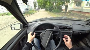 ЕДУ НА ВАЗ 2114 - ВИД ИЗ КАБИНЫ!