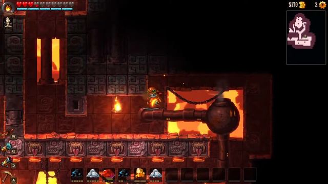 SteamWorld Dig 2 пол это лава