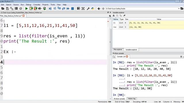 #37 Python Tutorial for Beginners | Filter Function in Python | filter() in Python смотреть онлайн