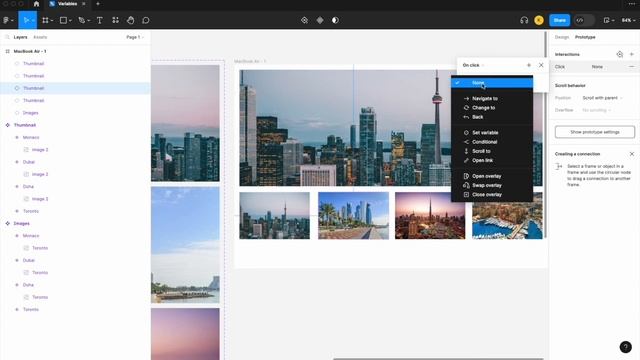 Build an Interactive Image Gallery Using Figma Variables смотреть онлайн