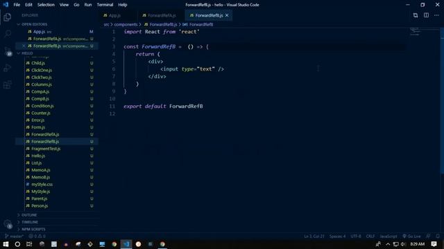 28. Forwarding refs || React JS || Bangla Tutorial смотреть онлайн