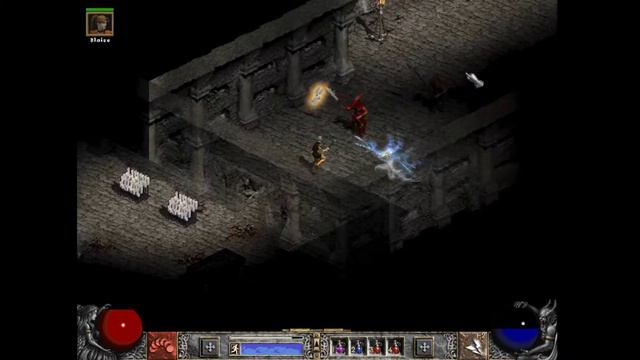 Diablo 2 волшебница первый акт c коментариями и фарм рун смотреть онлайн