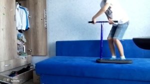 обучалуа на боай на батут самокате #петя бондарь
