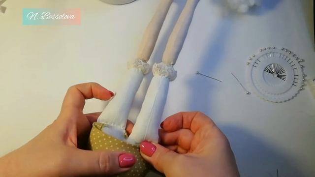 МК пошив куклы Тильды.Tilda doll.DIY новичков.2 часть. смотреть онлайн