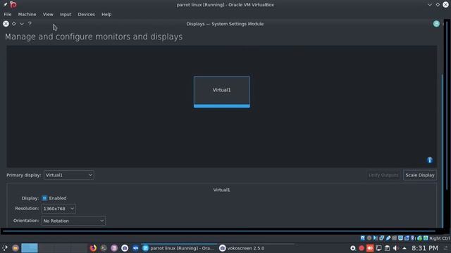 How to use Parrot OS full screen in Oracle VirtualBox (Malayalam) смотреть онлайн