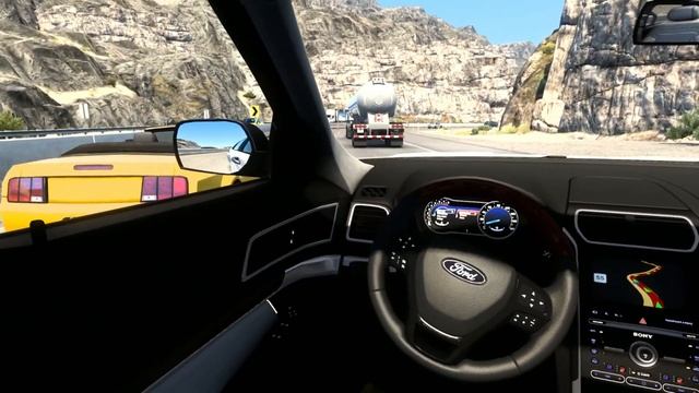 2019 Ford Explorer Platinum | American Truck Simulator | Logitech G29 UHD Gameplay смотреть онлайн