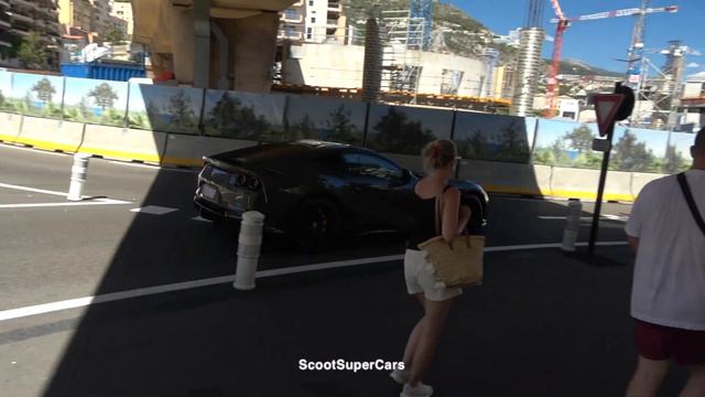 SuperCars in Monaco Summer 2022 - Cars and Coffee - SLR Stirling Moss, Chiron, Monza, Senna, F40! смотреть онлайн