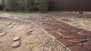 Дорожки из плитняка