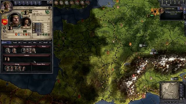 Туториал Crusader Kings 2 - Интриги и армия (5) смотреть онлайн