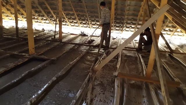 Утепление,заливка крыш Алматы,Тараз пенобетоном 87772178000 смотреть онлайн