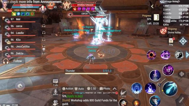 Perfect World Mobile - 6x Cleric Dusk Twilight смотреть онлайн
