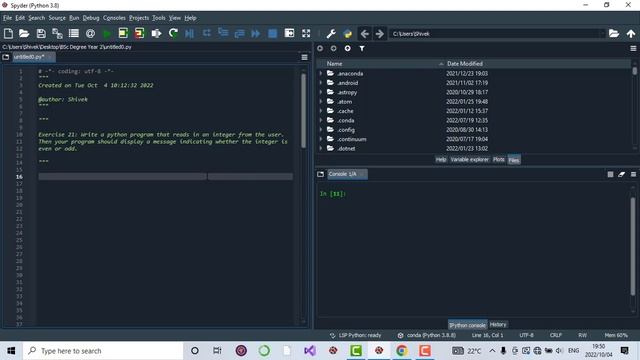 Python Exercise Tutorial Series | Exercise 21 смотреть онлайн