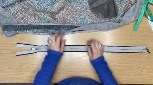 Видео-урок,как в шубе или дубленке поменять крючки на молнию
