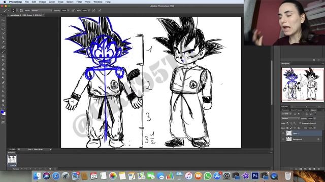 Come disegnare Goku bambino || Gre95ta смотреть онлайн
