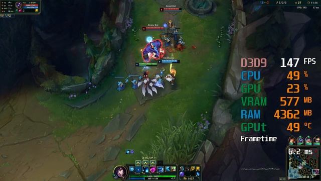 GeForce GTX 1650 -- AMD Ryzen 3 1300X [~ 2200G ~] -- League of Legends LOL Benchmark смотреть онлайн