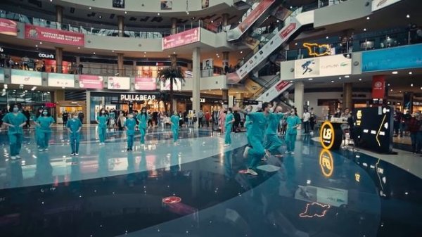 jerusalema best doctors dance, Georgian flash mob