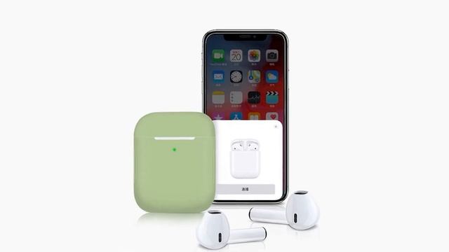 1 шт чехол из ТПУ и силикона с Беспроводной наушники чехол для защитный чехол для AirPods кожи смотреть онлайн