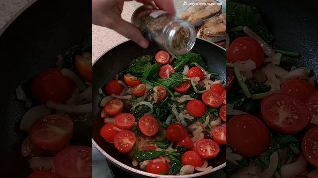 УЖИН ДЛЯ СЕМЬИ /ЛОСОСЬ С ГАРНИРОМ #накухнесэльвиной #лосось #рыба #рецепты #ужин #гарнир #еда смотреть онлайн