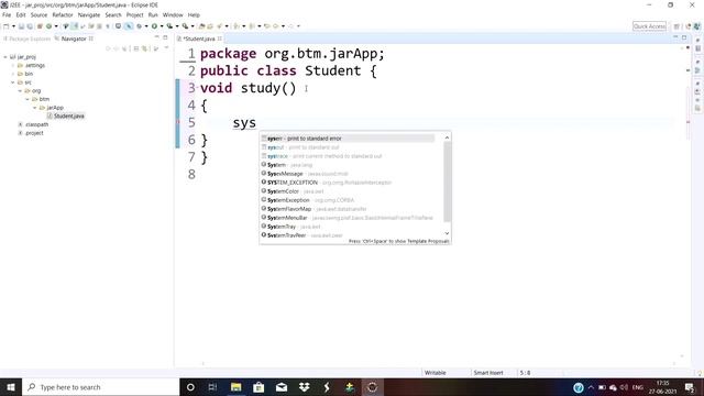 How to create a basic JDBC project, JAR File and build a java path смотреть онлайн
