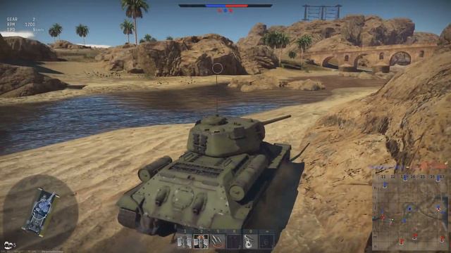 War Thunder | Т-34-85 | Реалистичные бои смотреть онлайн