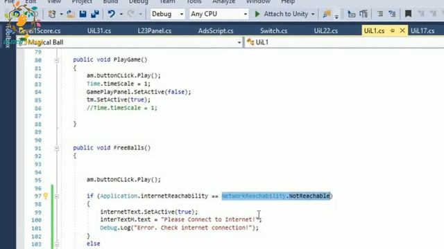 How to 100 % Check internet availability In UNITY ? смотреть онлайн