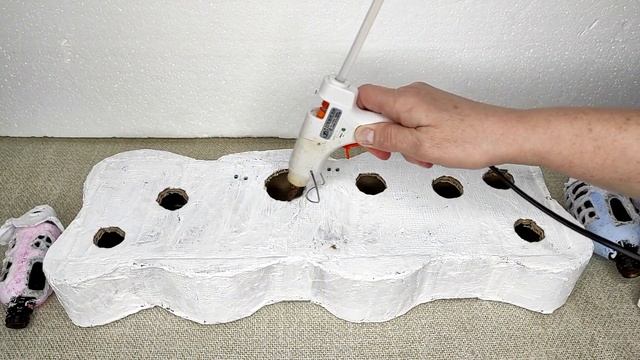 Christmas House Lamps Using miniature Bottle. Snowy Christmas Village DIY смотреть онлайн