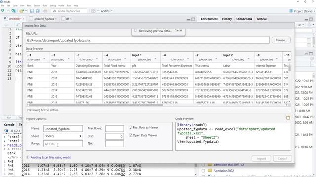 R programming : Import .csv, xls or xlsx data смотреть онлайн