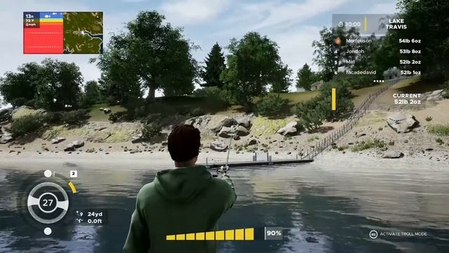PC Online Tournament ¦ Big Bass Tour ¦ Lake Travis ¦ Fishing Sim World Pro Tour смотреть онлайн