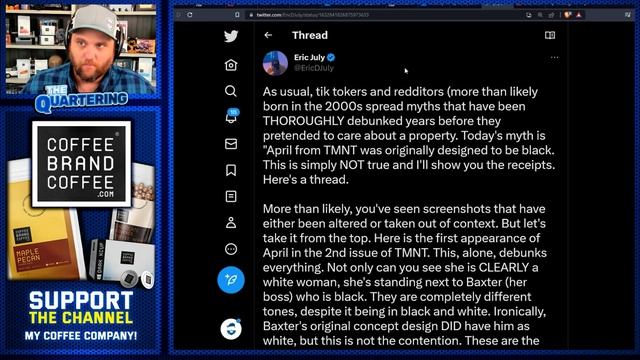 Angry Joe DESTROYED After ATTACKING Eric July & Melonie Mac Over Teenage Mutant Ninja Turtles смотреть онлайн