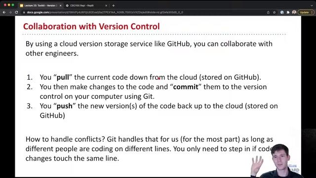 CSCI100: Lecture 23.3 - Git, Github смотреть онлайн