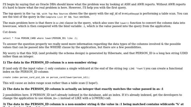 Oracle ash report смотреть онлайн