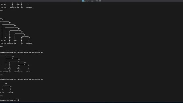 CS50's Introduction to Artificial Intelligence with Python: Project 6a (Parser) смотреть онлайн