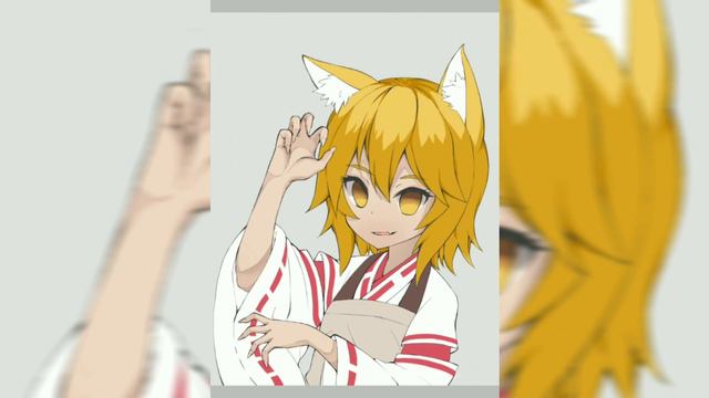Speedpaint - Fanart senko san [ yandere ] смотреть онлайн