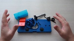 Быстрый и лёгкий способ, установки мебельных петель с помощью кондуктора с AliExpress.