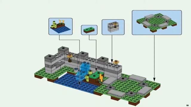 LEGO Minecraft 2016 THE FORTRESS 21127 - Лего Майнкрафт Крепость #2 смотреть онлайн