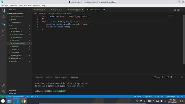 Aula 17 - ReactJS - Como usar o HTTP GET no React para buscar a lista de usuários no Springboot смотреть онлайн