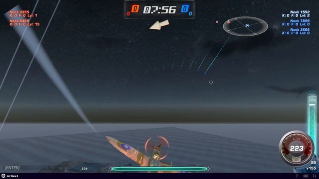 最も軽く動作する3D空中大戦ブラウザゲーム ??✈??【Air Wars 3】 GamePlay ?? смотреть онлайн