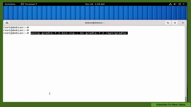 How to Install Gradle on Debian 11 смотреть онлайн