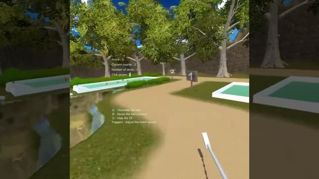 MiniGolf VR - Overview смотреть онлайн