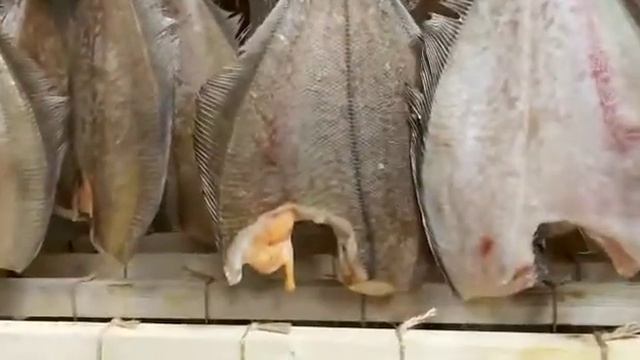 Мурманский вяленый ёрш (камбала ерш) свежая партия смотреть онлайн