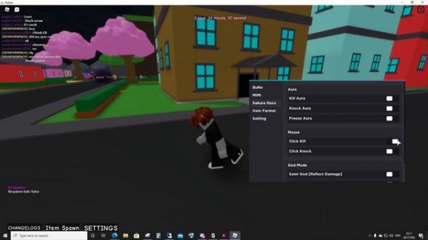 [ แจก Script - Sakura Stand ฟรี ] ล่าสุด มี Tp item and Kill All - Script/Hack Roblox