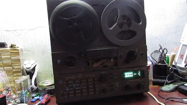 Катушечный магнитофон ''Юпитер МК-106С'' 1991 г смотреть онлайн