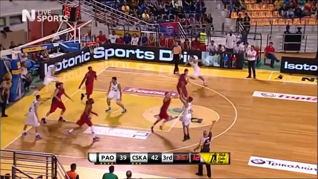 Panathinaikos B C.-CSKA 67 68 Nikos Galis Cup 2014 смотреть онлайн