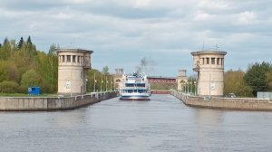 Мое путешествие на теплоходе «Николай Карамзин». Шлюзы
