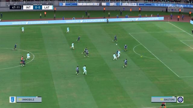 fifa 22 Inter Milan Vs Lazio - Gameplay - Serie A - HD смотреть онлайн