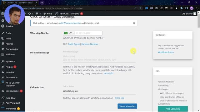 Como adicionar botão de WhatsApp no WordPress ? смотреть онлайн