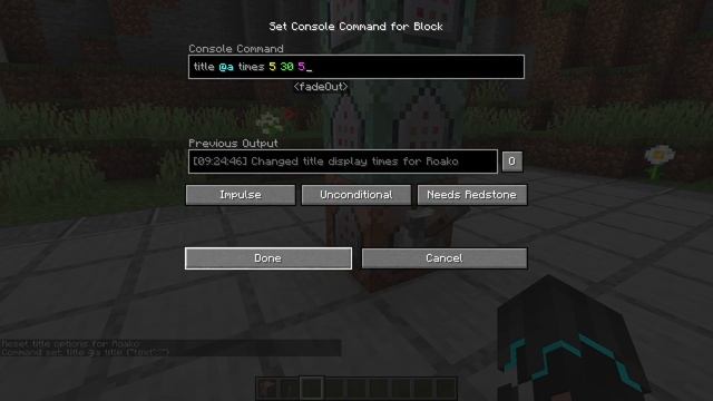How to use the /title command in Minecraft! [1.15.2] смотреть онлайн