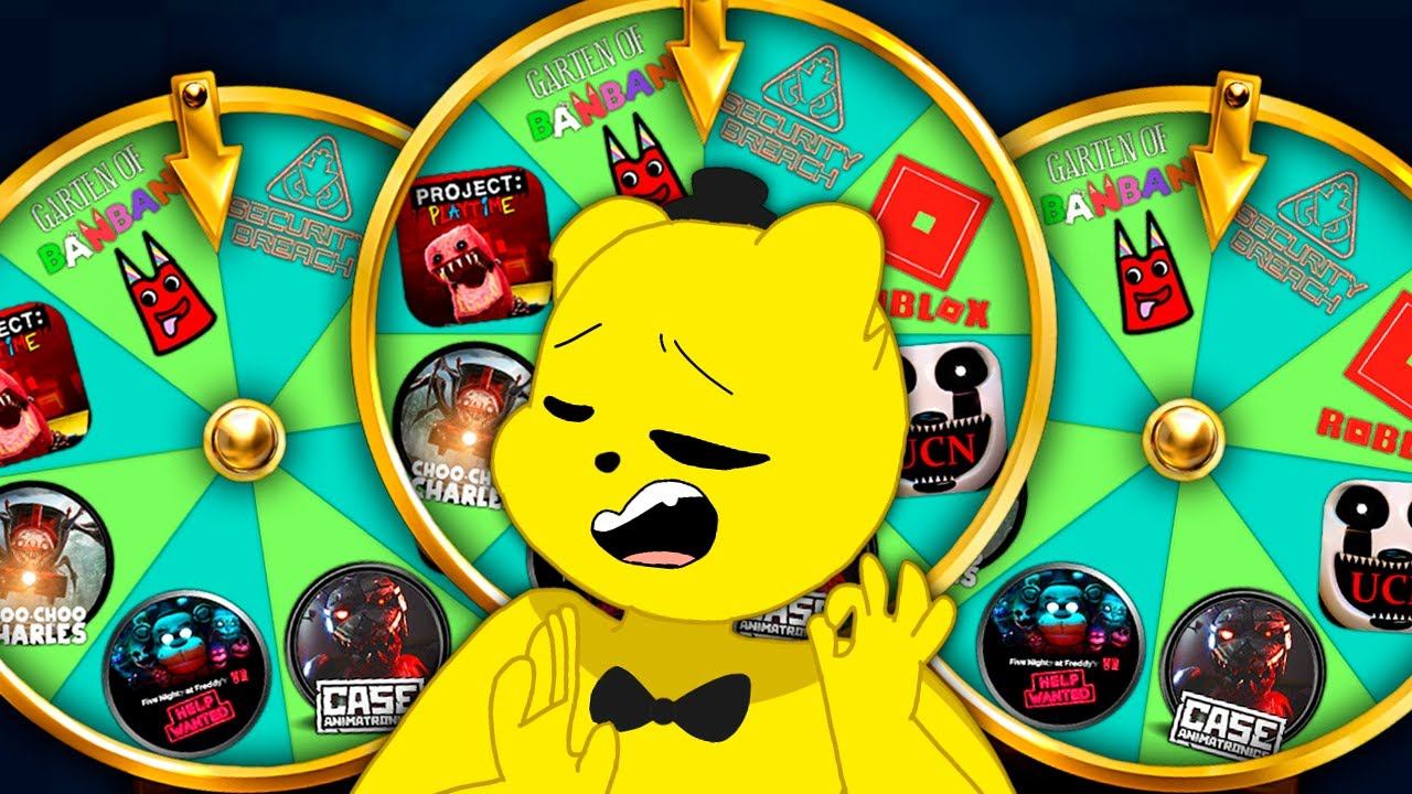 ТРОЙНОЙ РУЛЕТОФОН 3 - Выбери Игру на СТРИМ !!! смотреть онлайн