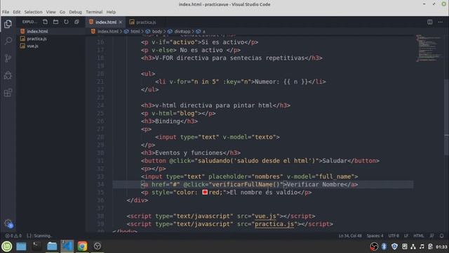 Vue Super Básico 016 - Data dentro de los métodos de Vue смотреть онлайн