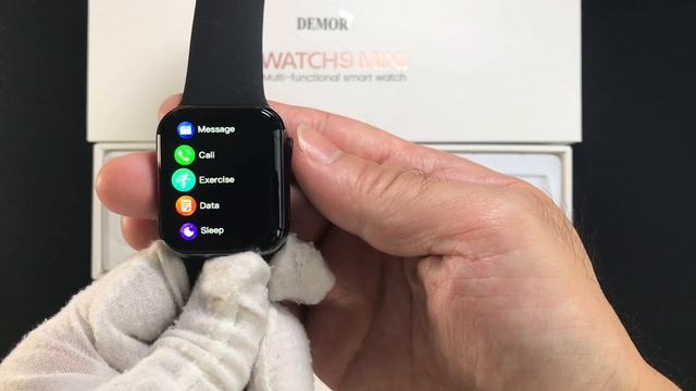 IWO WATCH 9 Mini 41mm Series Smart Watch For Women Kids 2023 Smartwatch Unbox Review Dynamic Island